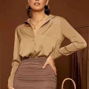 Camel Blouse
